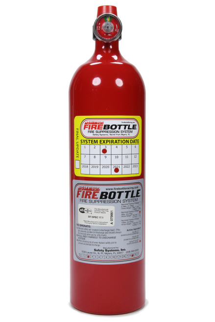 Safety Systems PRC-500S Fire Suppression System Bottle, RC, Manual, FE-36, 5.0 lb Bottle, Kit