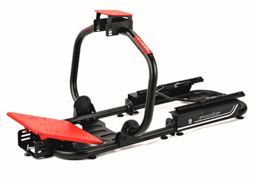 Sparco 081988NRRS Simulator Chassis, Evolve 3.0, Adjustable Seat Track, Steel, Black, Each