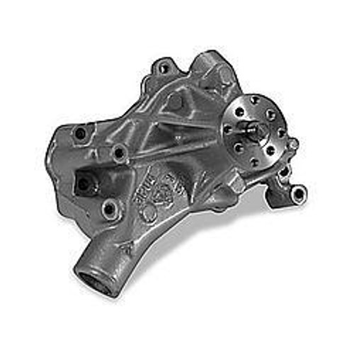 Stewart 13113 Water Pump, Mechanical, Stage 1, 5/8 in Pilot, Long Design, Iron, Natural, Small Block Chevy, Each