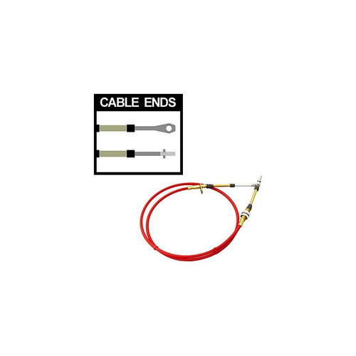 BM 80834 Super Duty Race Shifter Cables 8 ft. Eyelet/Threaded