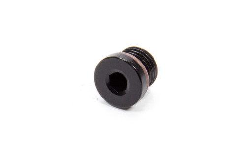 XRP-Xtreme Racing Prod. IHP004 Fitting, Plug, 4 AN Male O-Ring, Allen Head, Black Anodized, Each