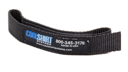 Cool Shirt 5007-0001 Tie Down Strap, 17 in Length, Nylon, Black, Each