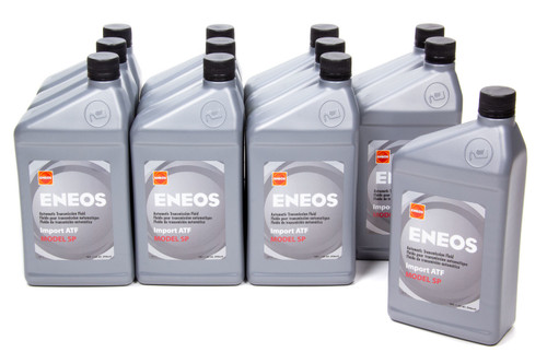 Eneos 3108-301 Transmission Fluid, Import ATF, Model SP, Synthetic, 1 qt Bottle, Hyundai / Kia, Set of 12