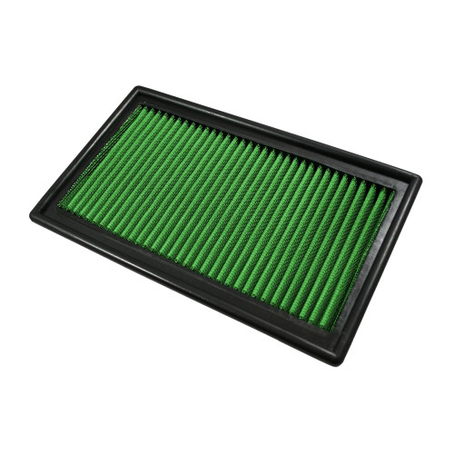 Green Filter 2019 Air Filter Element, Panel, Reusable Cotton, Green, Various Nissan Applications, Each