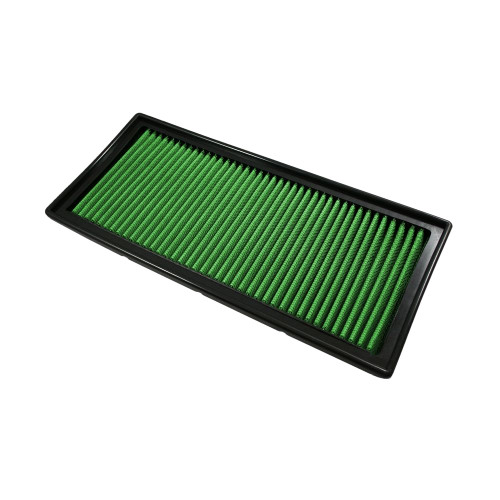 Green Filter 2026 Air Filter Element, Panel, Reusable Cotton, Green, Jeep TJ 1997-2006, Each
