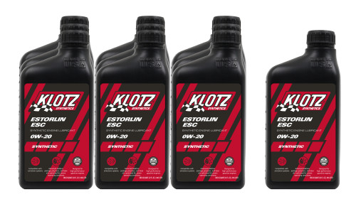 Klotz Synthetic Lubricants KE-420 Motor Oil, Estorlin ESC, 0W20, Synthetic, 1 qt, Set of 10
