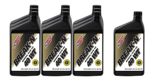 Klotz Synthetic Lubricants KE-903 Motor Oil, Break-In, 40W, Conventional, 1 qt, Set of 10