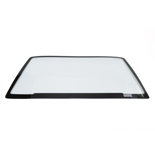 Optic Armor Windows OA-MUS791-3DBT Windshield, Drop-In Black-Out, 0.188 in Thick, Molded, Pre-Cut / Drilled, Blackout Border, Mar Resistant, Adhesive Included, Polycarbonate, Tinted, Ford Mustang 1979-93, Each
