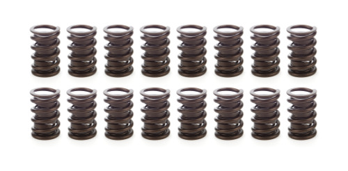 Pac Racing Springs PAC-1916 Valve Spring, Hot Rod Series, Dual Spring / Damper, 436 lb/in Spring Rate, 1.090 in Coil Bind, 1.538 in OD, Set of 16