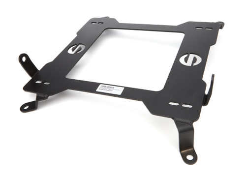 Sparco 600SB014R Seat Adapter Bracket, 600 Series, Sparco to Passenger Side Mitsubishi Lancer Evolution 2008-15, Steel, Black Powder Coat, Each