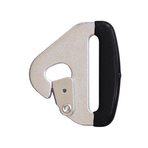 Schroth Racing SR B15 Harness Hardware, Snap-In, 3 in Wide, SFI 16.1/16.5, FIA Approved, Steel, Natural, Each