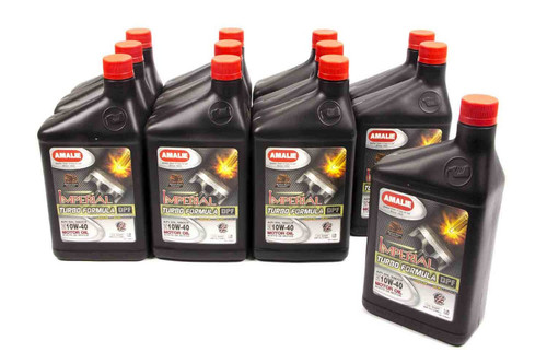 Amalie 160-71086-56 Motor Oil, Imperial Turbo, 10W40, Conventional, 1 qt Bottle, Set of 12