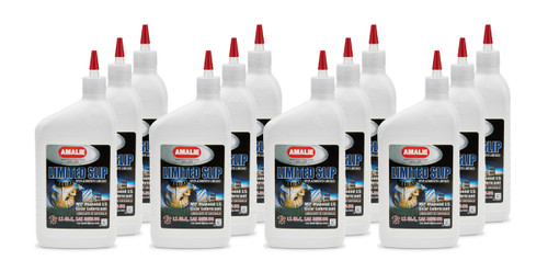 Amalie 160-73026-56 Gear Oil, Limited Slip MP Hypoid, 80W90, Limited Slip Additive, Conventional, 1 qt Bottle, Set of 12
