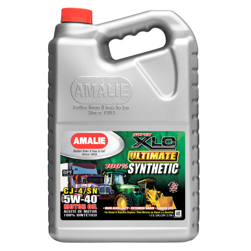 Amalie AMA60197-36 Motor Oil, XLO Ultimate, 5W40, Synthetic, 1 gal Jug, Each