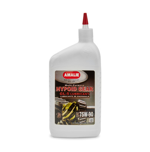 Amalie AMA73116-56 Gear Oil, Hypoid Gear Multi-Purpose, 75W90, Conventional, 1 qt Bottle, Each