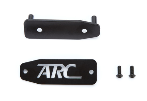 Auto Rod Controls VM-01 Mounting Bracket, Hardware Included, Aluminum, Black Powder Coat, RacePak V-Net, Each