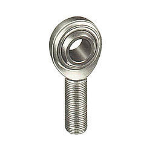Aurora VCB-10 Rod End, VCB Economy Series, Spherical, 5/8 in Bore, 5/8-18 in Left Hand Male Thread, PTFE Lined, Steel, Zinc Oxide, Each