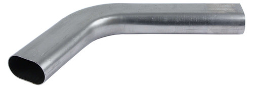 Boyce OSR3560 Exhaust Bend, 60 Degree, Oval, 3-1/2 in Diameter, Short Radius, Steel, Natural, Each