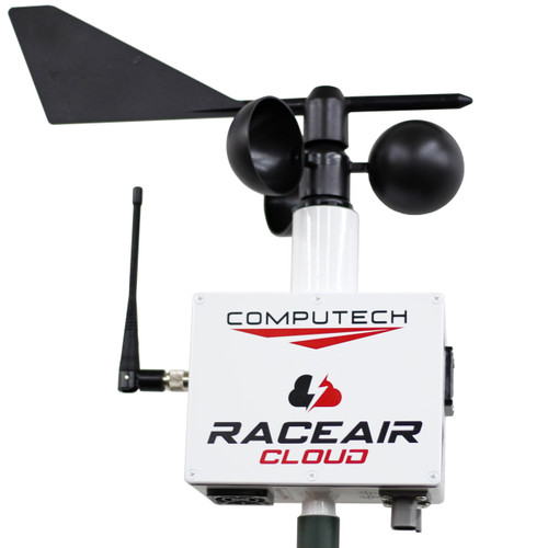 Computech Systems 3315-ET Weather Station, RaceAir Cloud Deluxe, Wind / Speed Direction, Text / Paging, Software / Pole / Hardware Included, Kit
