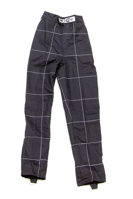 Crow Safety Gear 29044 Driving Pants, SFI 3.2A/5, Double Layer, Proban, 2X-Large, Black, Each