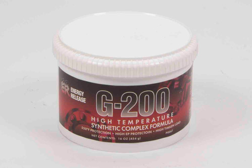 Energy Release P006T Grease, G-200 High Temperature, Synthetic, 16.0 oz Tub, Each
