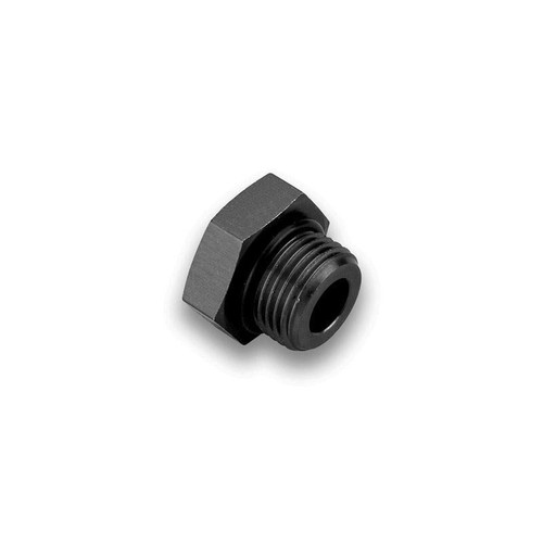 Big End Performance 14014 -10 AN Port Plug and O-ring, Black