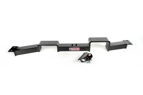 G Force Crossmembers RCG-8L90 Transmission Crossmember, Bolt-On, Steel, Black Powder Coat, 8L90, GM G-Body 1984-88, Each