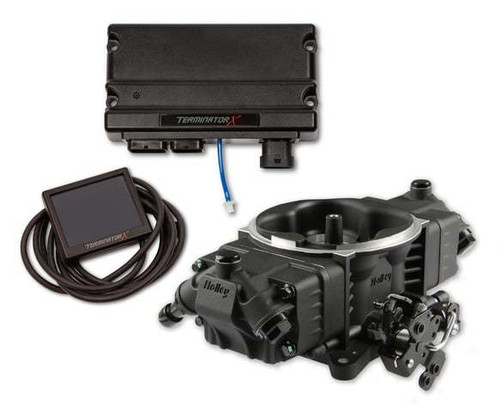 Holley 550-1002 Terminator X Stealth EFI Kit 4150 Black