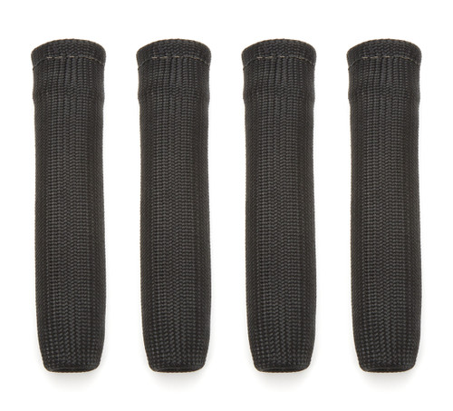 Kool Mat #07500-4 BK Spark Plug Boot Sleeve, KoolSox, 6 in Long, Braided Fiberglass, Black, Universal, Set of 4