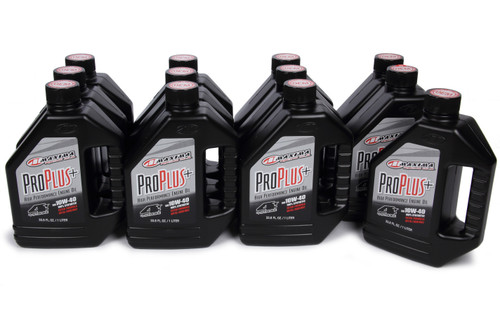 Maxima Racing Oils 30-02901 Motor Oil, Pro Plus, 10W40, Synthetic, 1 L Bottle, Set of 12