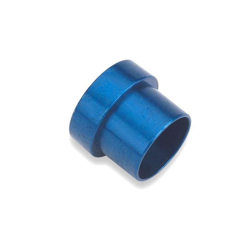 Big End Performance 12619 Tube Sleave, -06 AN, 3/8 in. Line , Aluminum, Blue, Pair