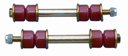 Prothane 19-409 End Link Bushing, 4-1/2 in Installed Length, Bushings / Sleeves / Bolts / Nuts / Washers, Polyurethane / Steel, Cadmium / Red, Universal, Pair