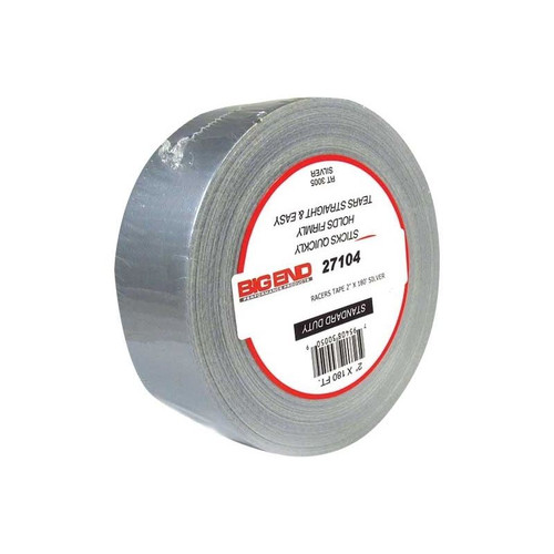 Big End Performance 27104 Racer Tape Silver 2 in. X 180 ft.