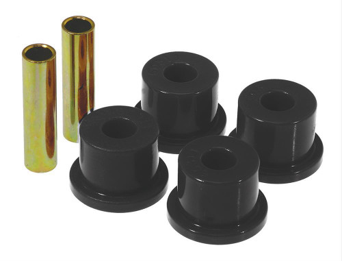 Prothane 7-804BL Spring Shackle Bushing, Rear, 1-3/4 in Bushing Diameter, Polyurethane / Steel, Black / Cadmium Plated, GM Fullsize Truck 1973-87, Kit