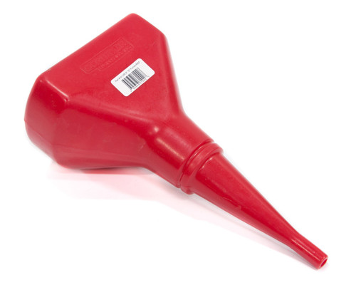 Scribner 6114R Funnel, 8 in D-Shape, Plastic, Red, Each