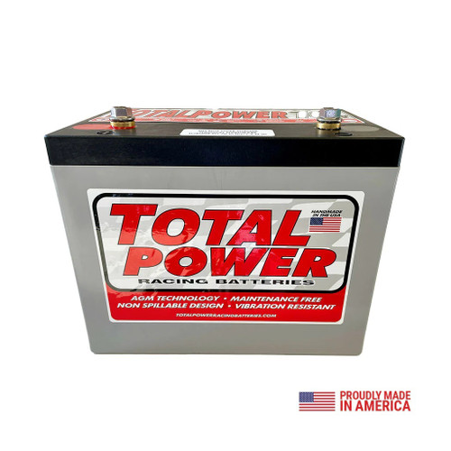 Total Power Battery TP16V 16V Racing Battery AGM 725CA 42lbs.