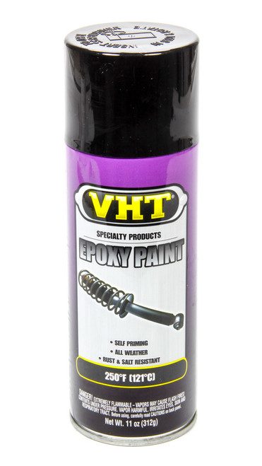 VHT SP650 Paint, Epoxy All Weather Paint, Epoxy, Gloss Black, 11.00 oz Aerosol, Each