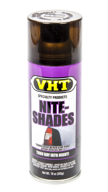 VHT SP999 Paint, Nite-Shades, Black, 11.00 oz Aerosol, Each