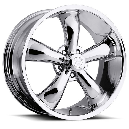 Vision Wheel 142-2983C20 Wheel, Legend 6, 20 x 9 in, 6.050 in Backspace, 6 x 5.50 in Bolt Pattern, Aluminum, Chrome, Each