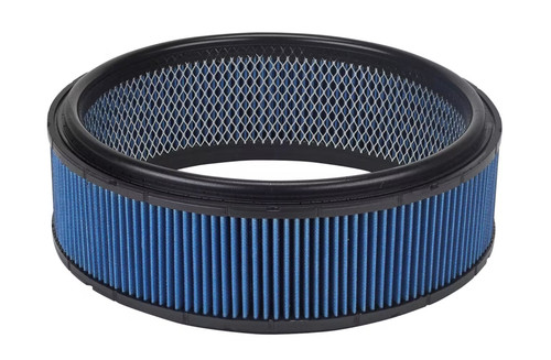 Walker Engineering 3000204 Air Filter Element, Round, 14 in x 4 in Tall, Round, Reusable Cotton, Blue, Late Model Stock, Each