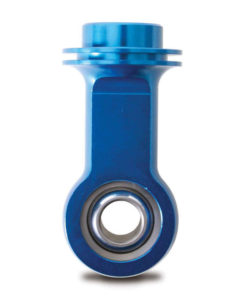 Afco Racing Products 550165101 Shock End, Spherical, 1/2 in Bore, 7/16-20 in Right Hand Female Thread, 1 in Extended, Aluminum, Blue Anodized, Afco Shocks, Each