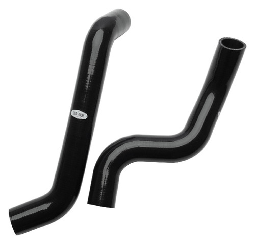 Cold Case Radiators HMOP034 Hose Kit, 2 Hose Set, Silicone, Black, 3.8L Jeep V6, Jeep Wrangler JK 2007-11, Kit