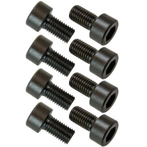 Moroso 38763 Flywheel Bolt Kit, 11 mm x 1.5 Thread, Allen Head, Steel, Black Oxide, GM LT-Series, Set of 8