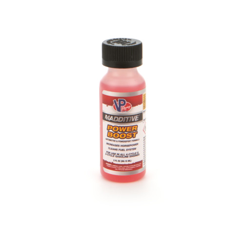 VP Racing 2829 Fuel Additive, MADDITIVE, Power Boost, Fuel System Cleaner, 2.00 oz Bottle, Gas, Set of 12