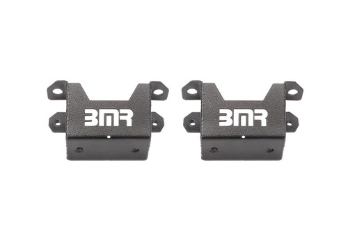 BMR Suspension SMK340H Sway Bar Mount, Front, Steel, Black Powder Coat, GM F-Body 1993-2002, Pair