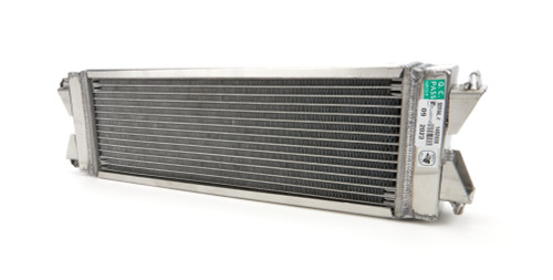 Fluidyne Performance IFD.MUS.0304.SP Radiator, Auxiliary, 21.625 in W x 6.457 in H x 3.5 in D, Single Pass, Driver Side Inlet, RH Outlet, Aluminum, Ford Mustang 2003-04, Each