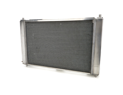 Fluidyne Performance RFD.MUS.9704.46 Radiator, Exact Fit, 29.25 in W x 16 in H x 2.4 in D, Single Pass, RH Inlet, Driver Side Outlet, Aluminum, Ford Mustang 1997-04, Each
