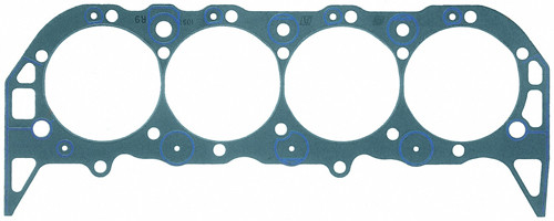 Fel-Pro FEL1057B Cylinder Head Gasket, 4.630 in Bore, 0.039 in Compression Thickness, Steel Core Laminate, Big Block Chevy, Set of 10