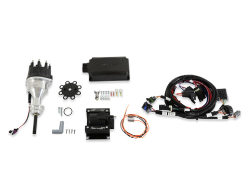 Holley 565-306K Ignition Kit, Sniper 1 HyperSpark, HyperSpark Distributor, HEI Cap, Ignition Box / Coil / Harness Included, Mopar RB-Series, Kit