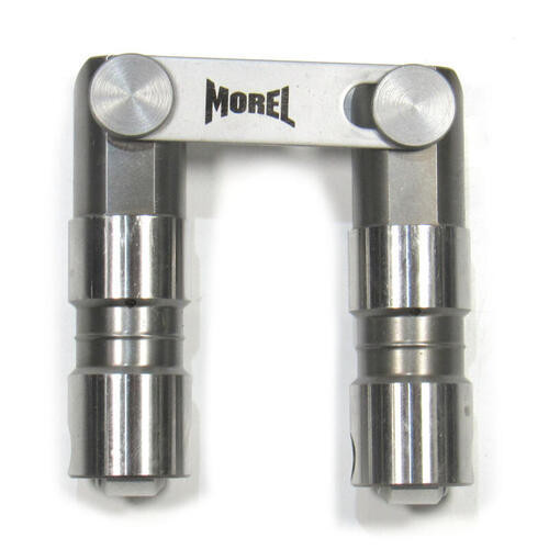 Morel Lifters 5319 Lifter, Street Performance, Hydraulic Roller, 0.903 in OD, Link Bar, Mopar B / RB-Series, Set of 16